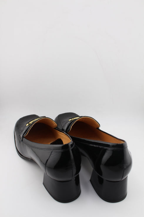 DFC Relax Block Heel Loafers with Buckle